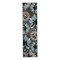 World Rug Gallery Modern Flowers Design Runner Rug 2' x 7'2'' Blue 374BLUE2X7 - alternate 2